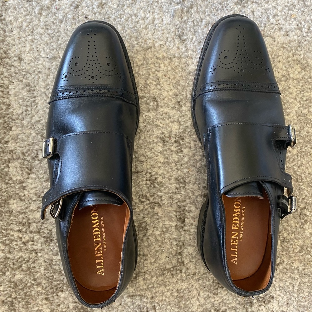 Allen Edmonds dress shoes. Worn once! Comes with original box.